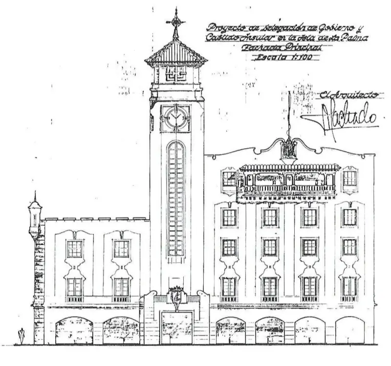 Proyecto del nuevo Cabildo de La Palma